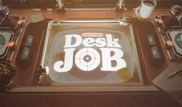 Aperture Desk Job