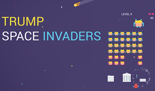 Trump Space Invaders