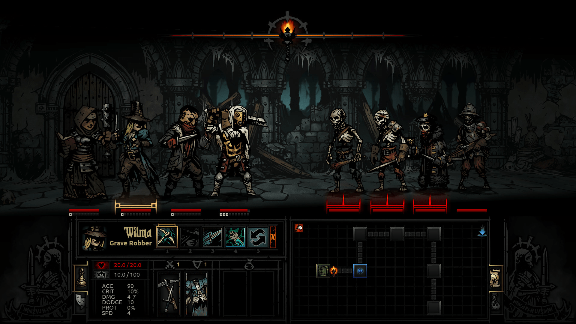 Darkest Dungeon Screenshot | Developer: Red Hook Studios