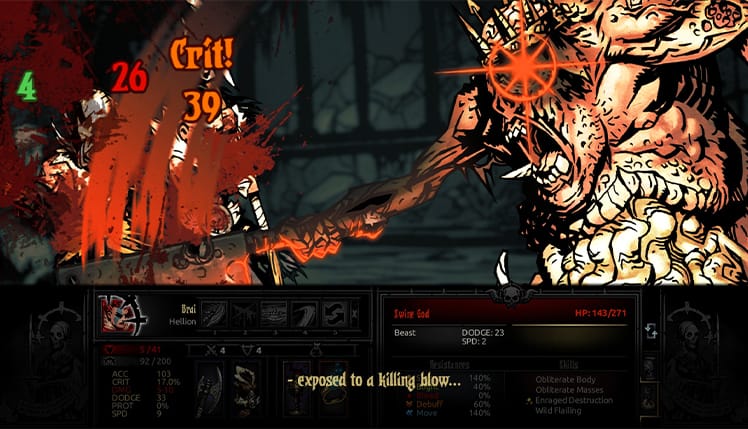 Darkest Dungeon Screenshot | Developer: Red Hook Studios