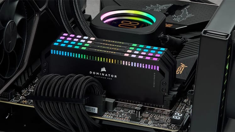 Dominator Platinum RGB DDR5-6600 C32 | Credit: Corsair