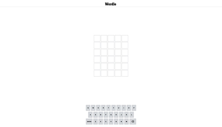 Wordle Screenshot 1